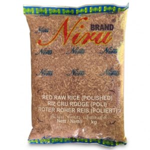 Riso rosso crudo 5kg - Niru