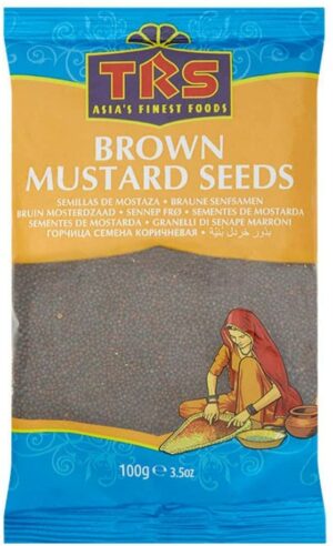 Brown Mustard Seeds 100g - TRS