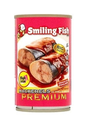 Mackerels In Tomato Sauce 155G – Smiling Fish