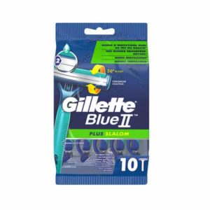 Gillette Razoir Blue II Slalom Plus 10 pcs