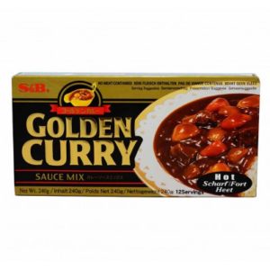 Curry dorato (caldo) 240g – S&B