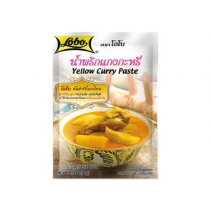 LOBO Pasta di curry gialla 50G