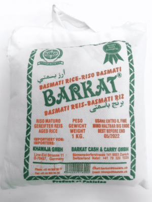 Barkat Basmati Rice 1 Kilo