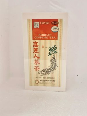 Thé au ginseng coréen