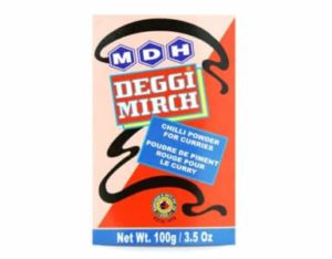 Deggi Mirch - Peperoncino in polvere per curry 100g - MDH