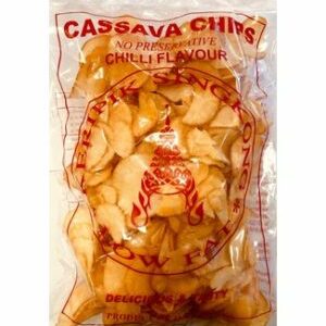 Chips de manioc au piment (faible en gras) 250g Keripik Singkong