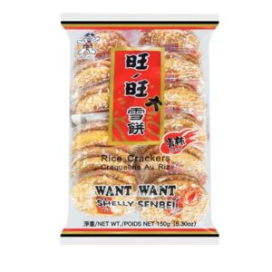 Want Want Hot n spicy rice crackers 150g