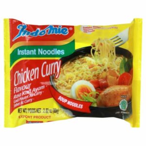 Nouilles instantanées Indomie au poulet et au curry