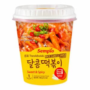 Sempio instant Tteokbokki sweet and spicy cup