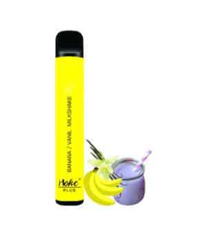 Hoke Plus Vape 800 Hoke Plus 800 Bananen-Vanille-Milchshake Null Nikotin